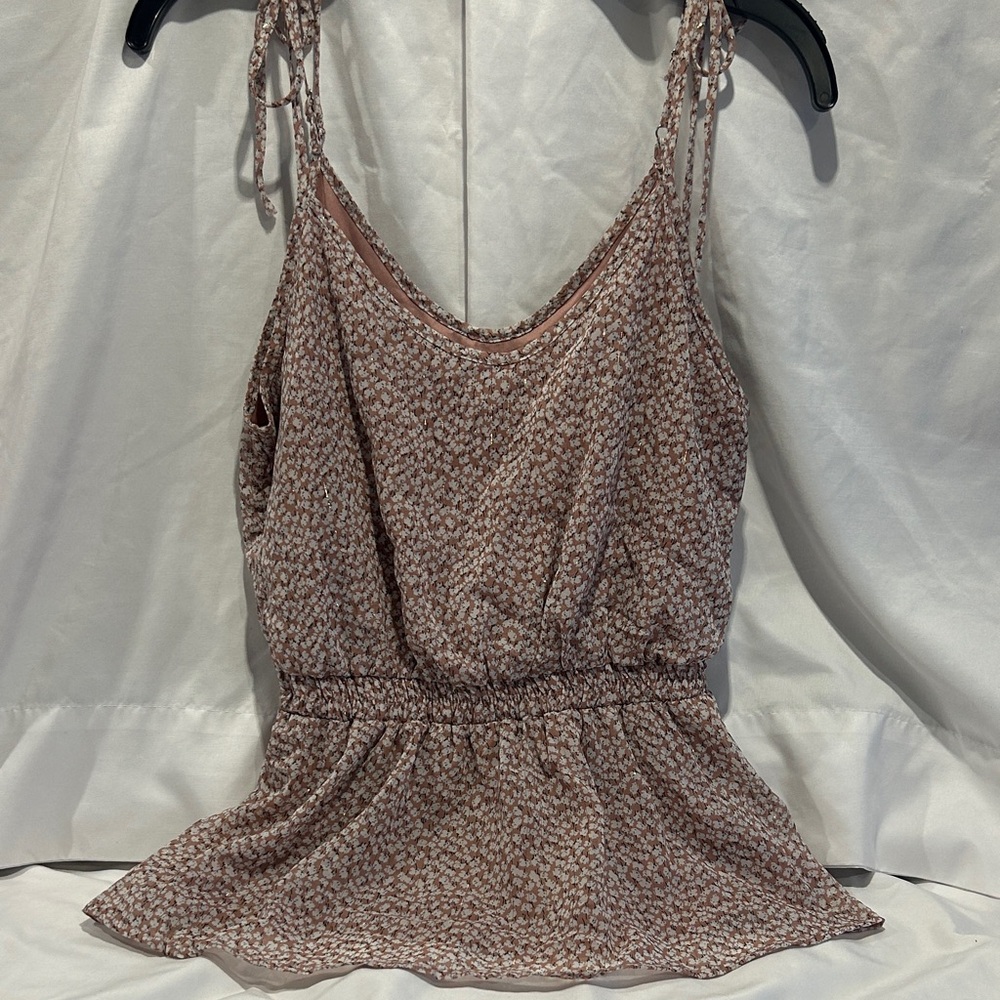 Sienna Sky Brown Patterned Camisole